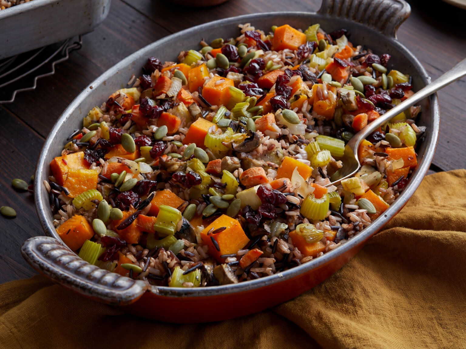 Die Füllung: Butternusskürbis