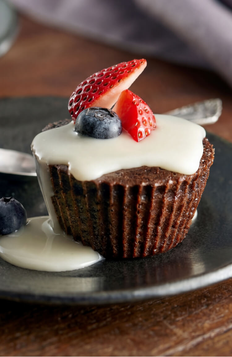 Schoko-Muffins ohne Mehl