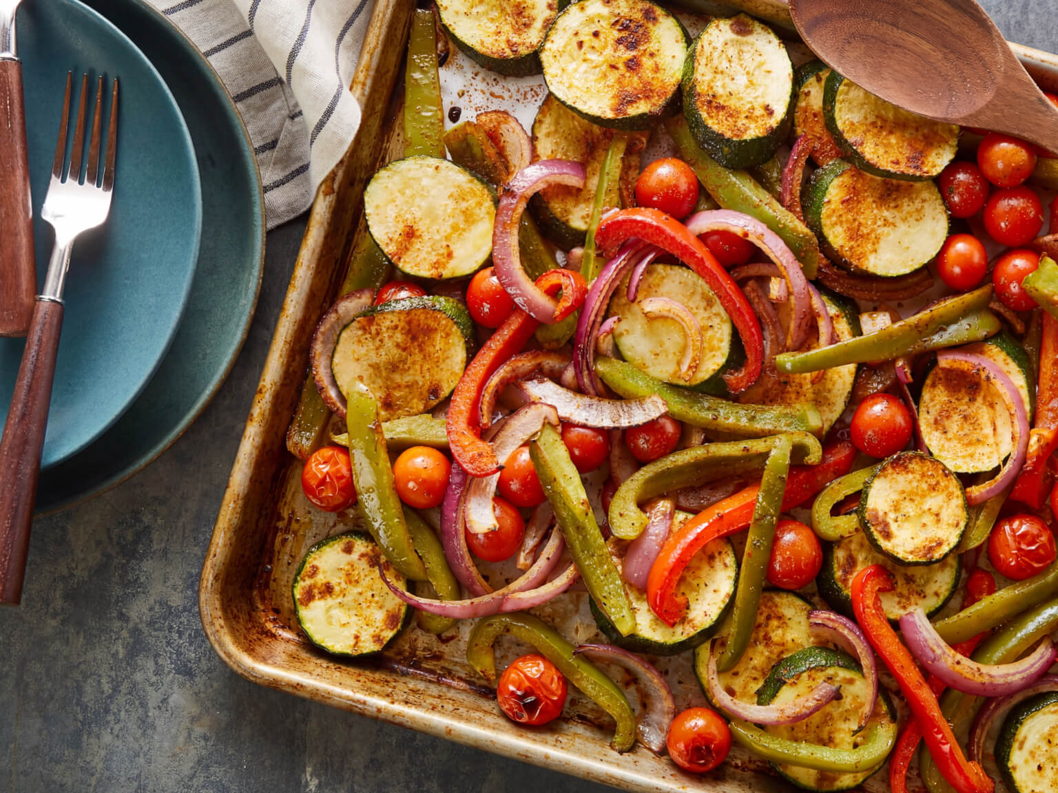 Würziges Sommergrillgemüse