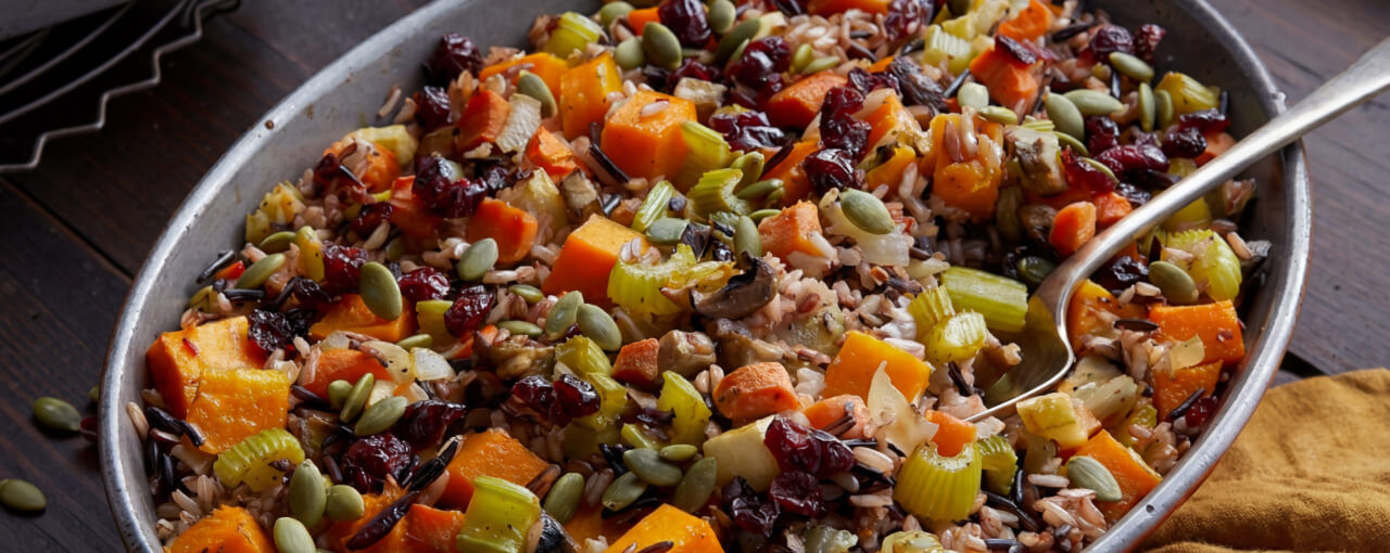 Die Füllung: Butternusskürbis