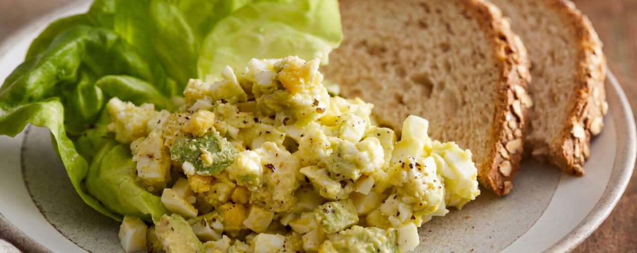 Cremig-weicher Avocado-Ei-Salat